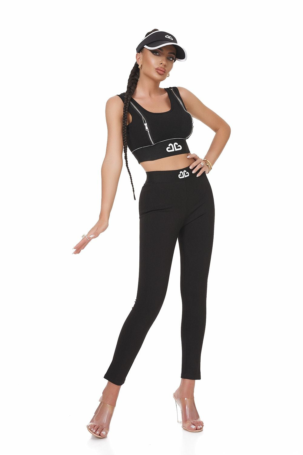 Ladies casual black bustier Baucis Bogas