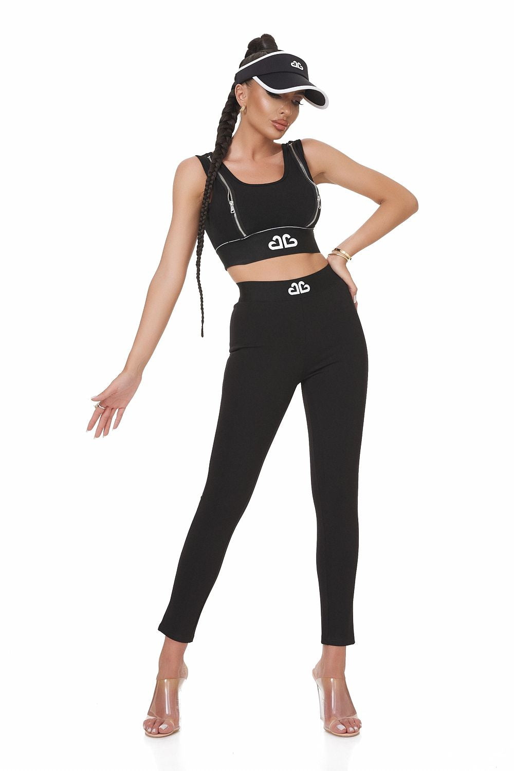 Ladies casual black bustier Baucis Bogas