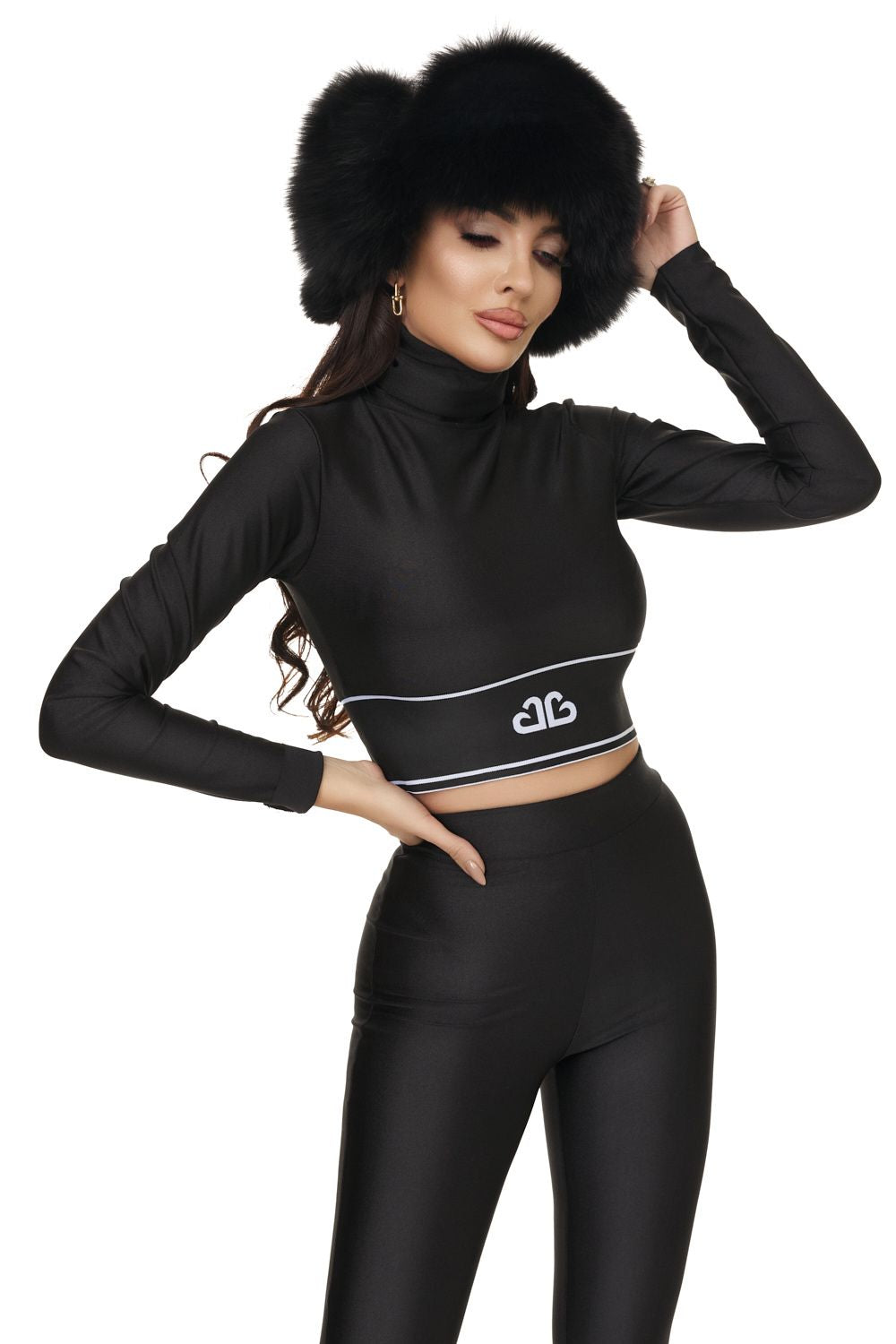 Bustiera dama casual neagra Ecole Bogas