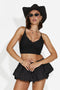 Bustiera dama casual neagra Sofrena Bogas