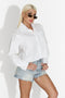 Camasa dama casual alba Kingod Bogas
