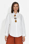 Camasa dama casual alba Procesay Bogas