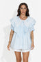 Camasa dama casual bleu Karlasia Bogas
