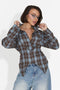 Camasa dama casual bleu Tamalia Bogas