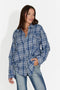 Camasa dama casual bleumarin Importas Bogas