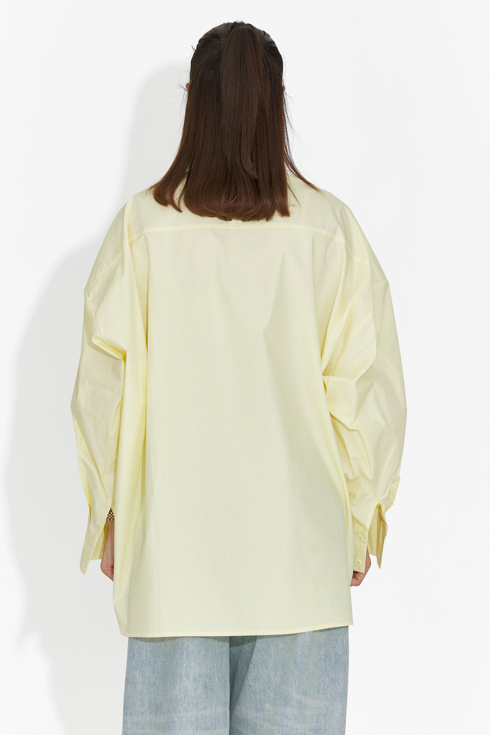 Camasa dama casual galbena Abrienda Bogas
