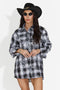 Camasa dama casual neagra Adelyma Bogas