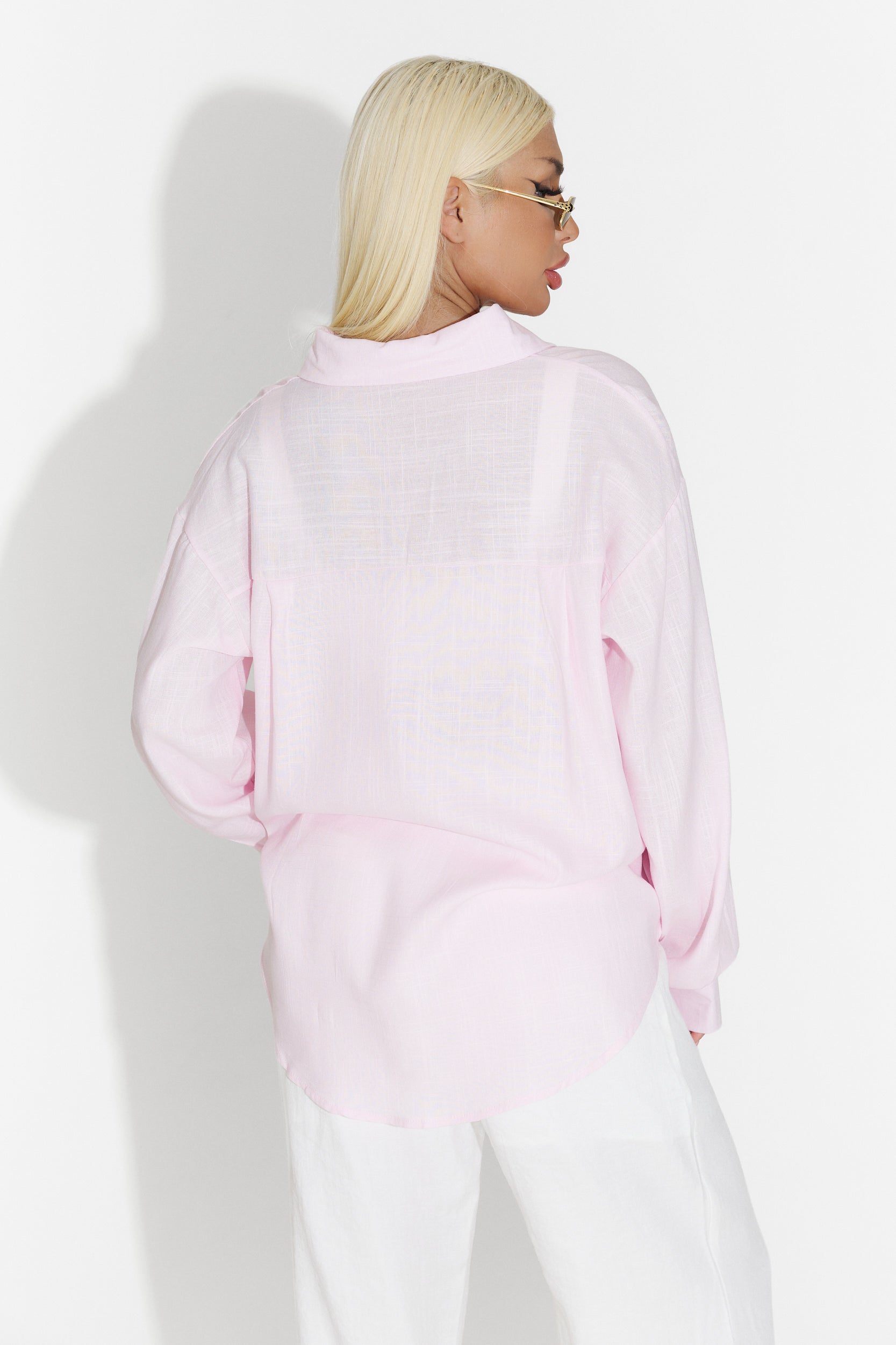 Camasa dama casual roz Hyon Bogas