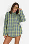 Camasa dama casual verde Importas Bogas