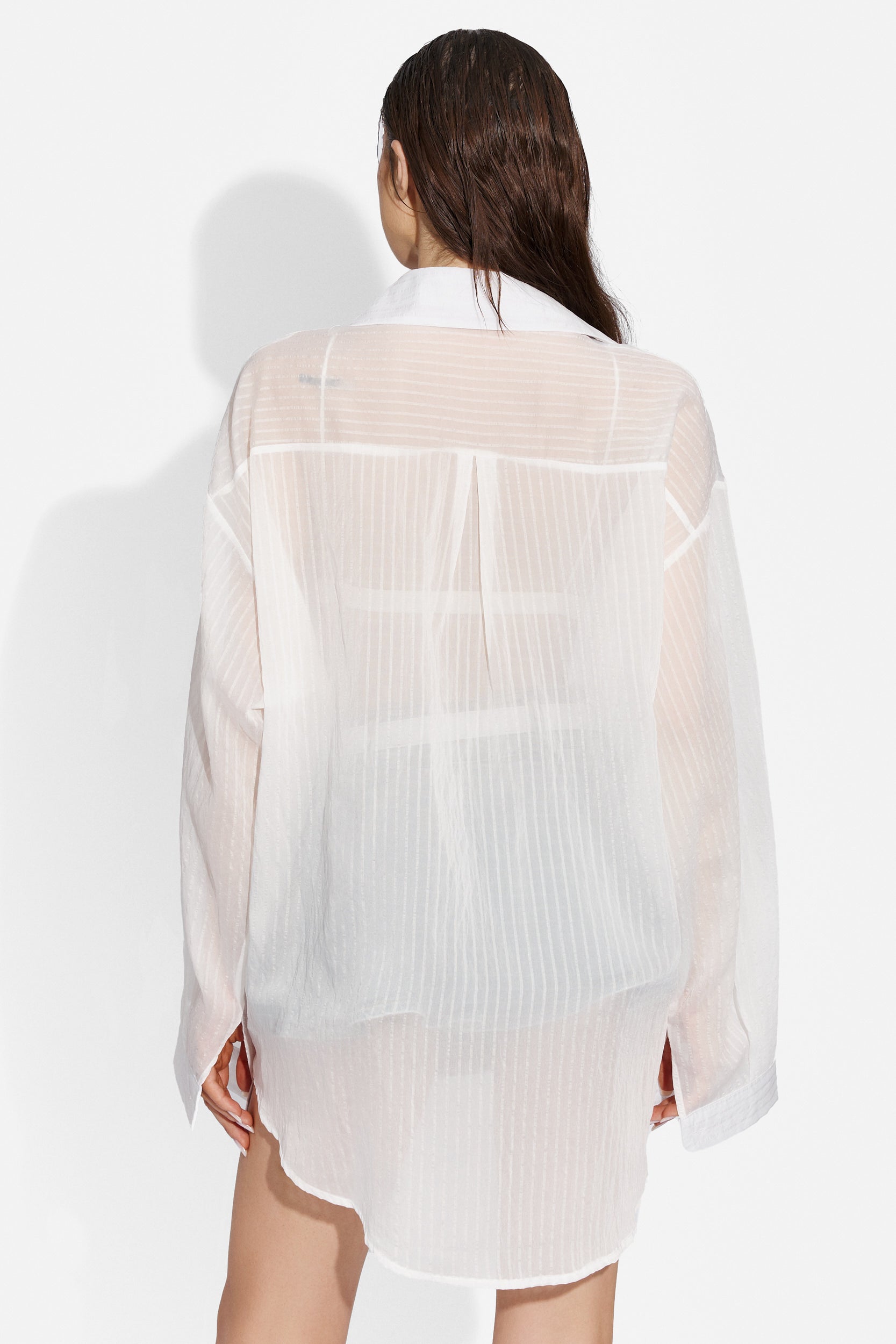 Ladies elegant white shirt Mishay Bogas