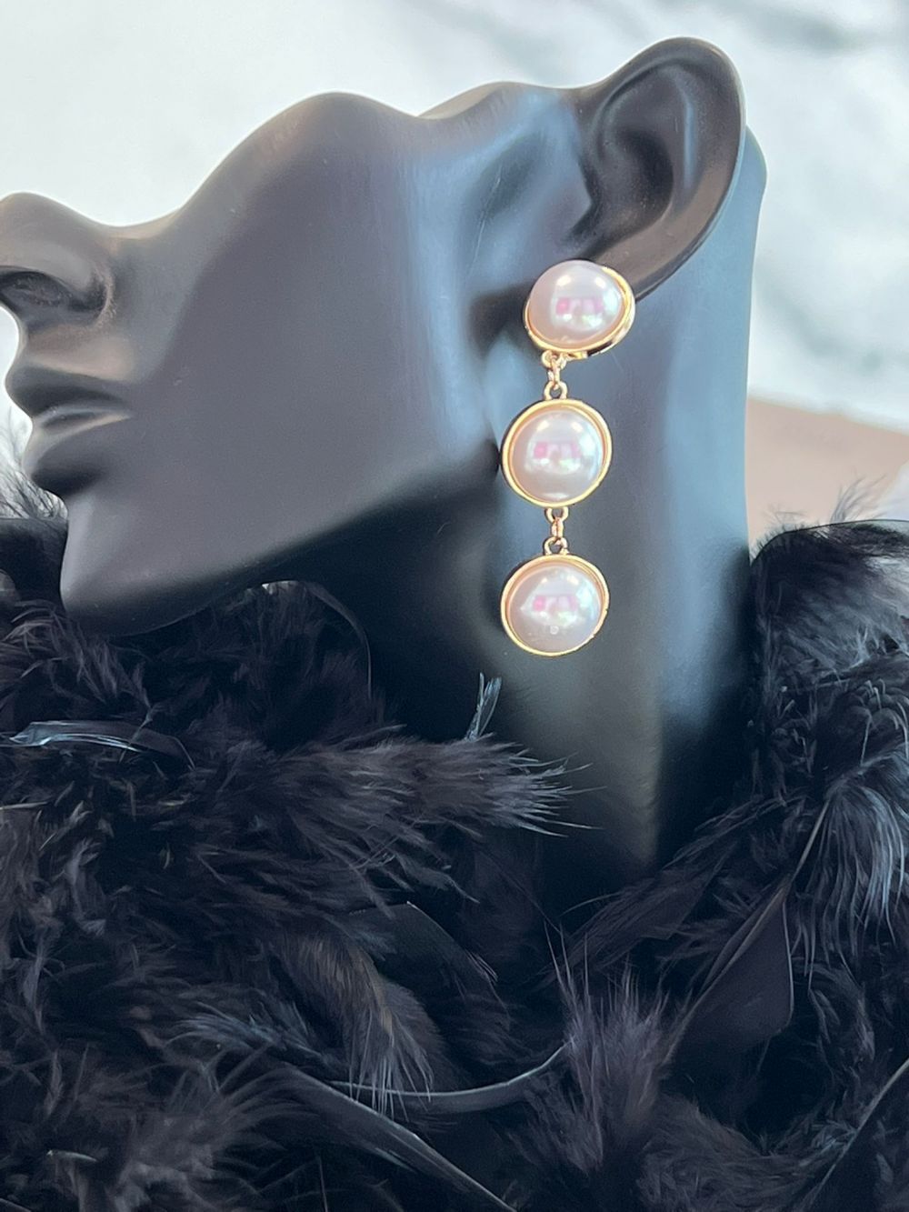 Gilly Bogas gold ladies earrings