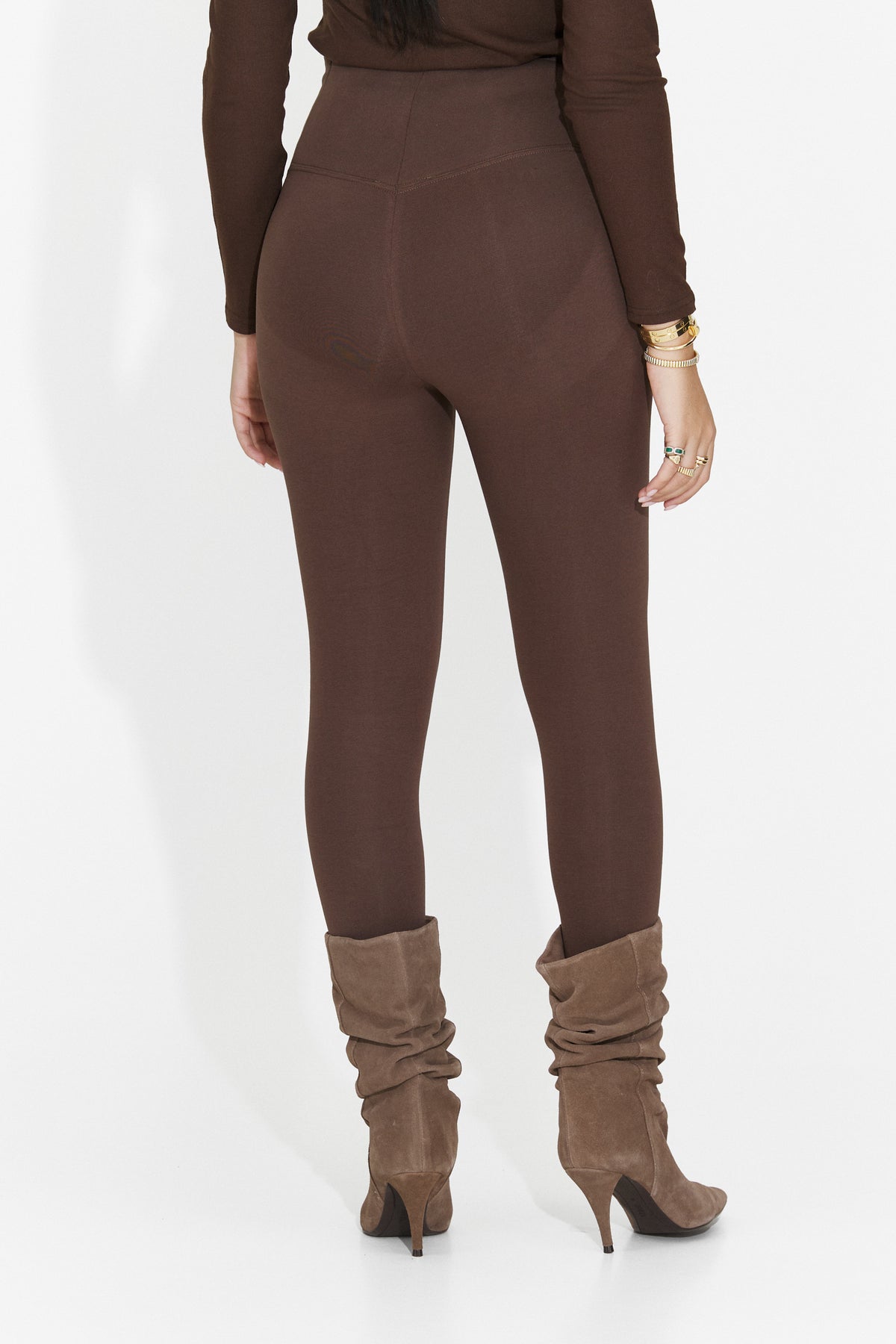 Colanti casual maro Pruzena Bogas