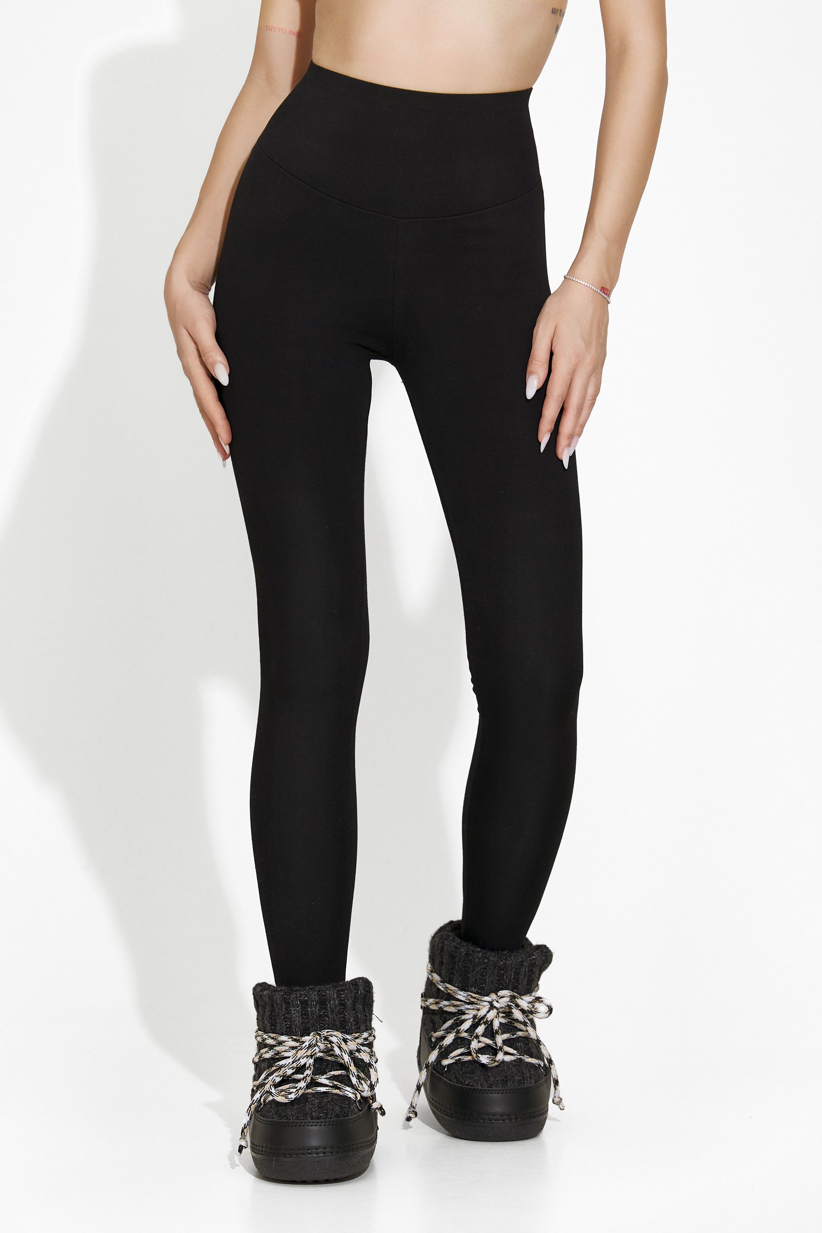 Colanti dama casual negri Teriana Bogas