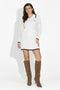 Compleu cu fusta alb Avenora Bogas