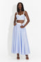 Compleu cu fusta bleu Cloudis Bogas