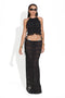 Floretia Bogas Black Skirt Suit