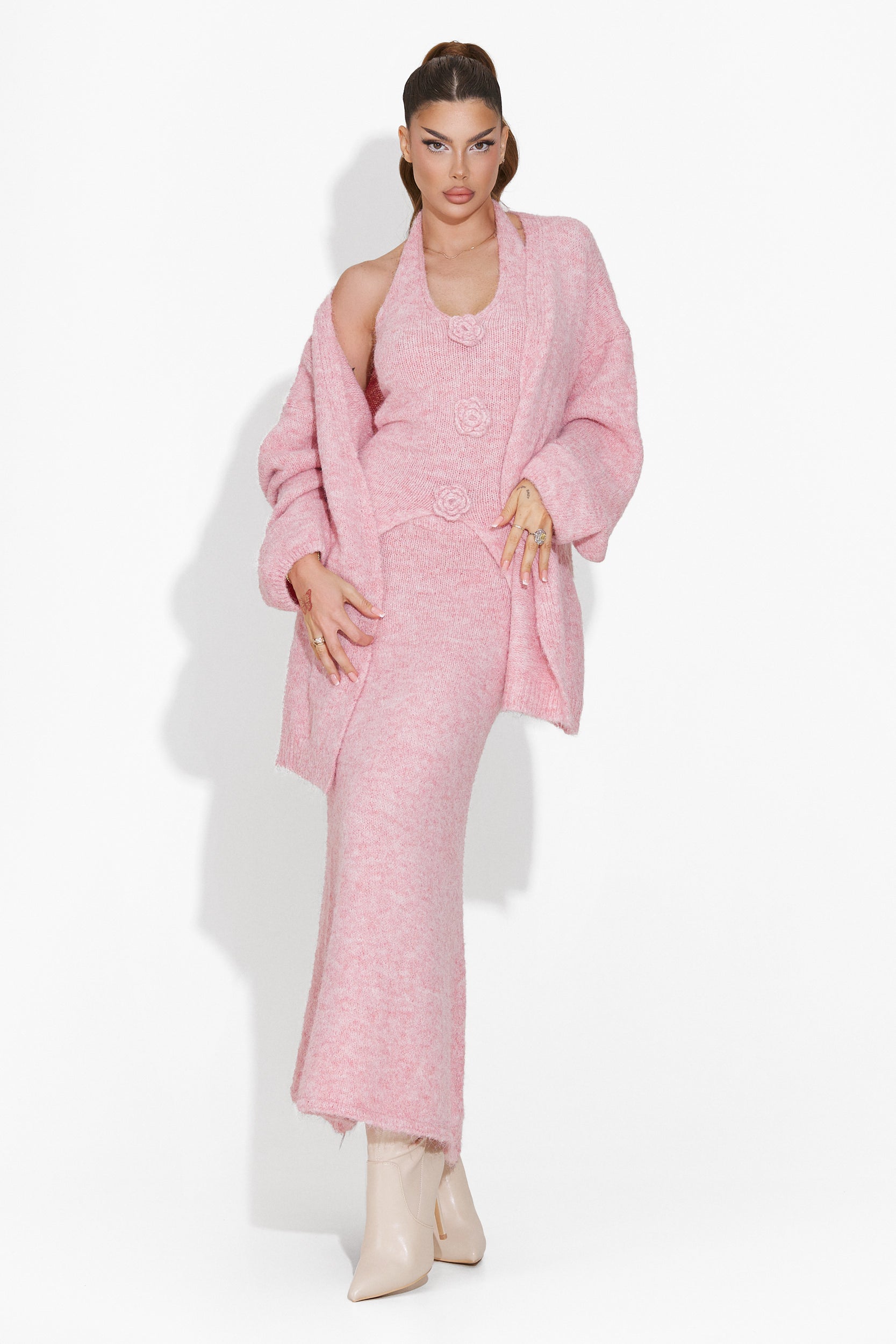 Pink skirt suit Ineza Bogas