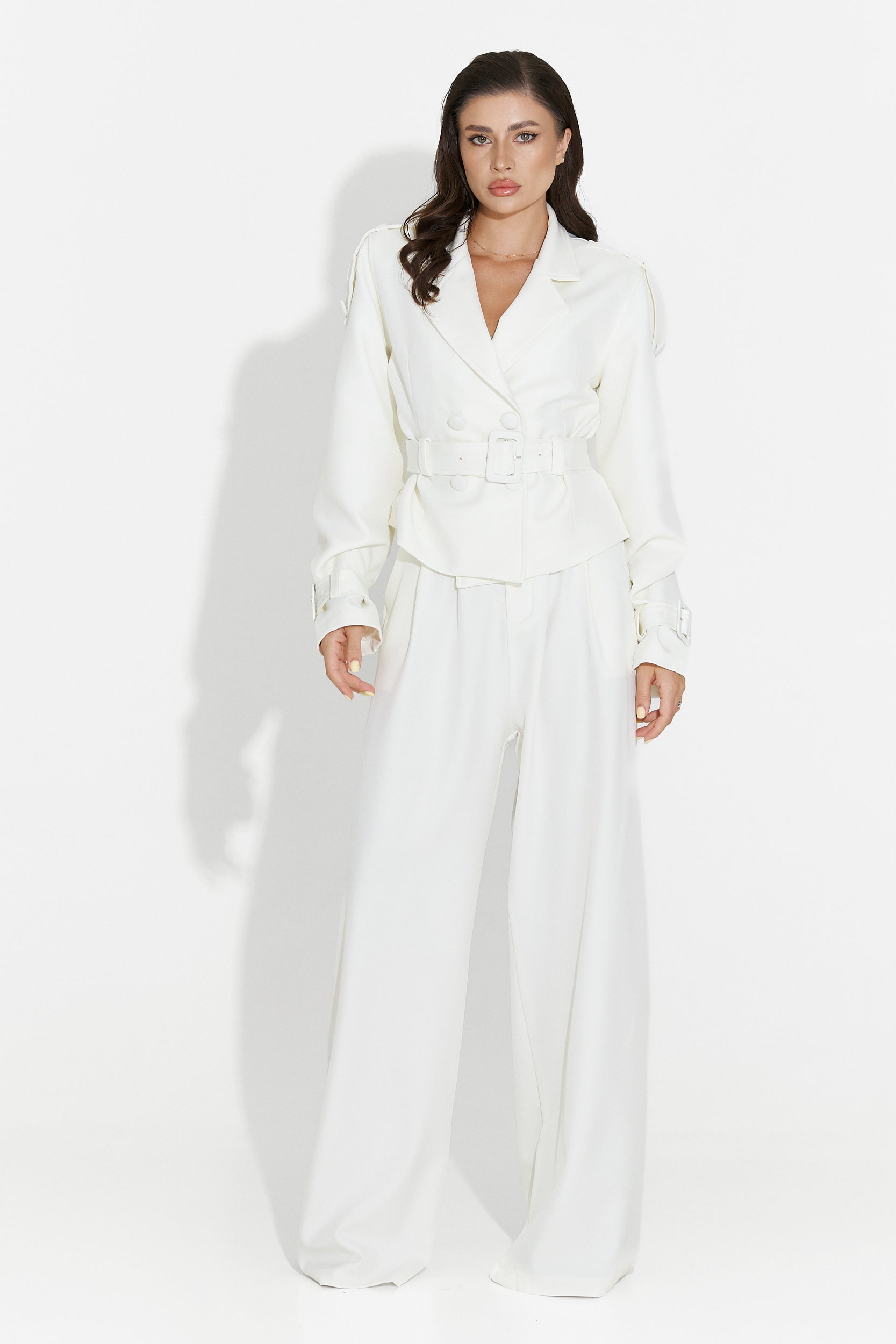 Beige pants set Bretia Bogas