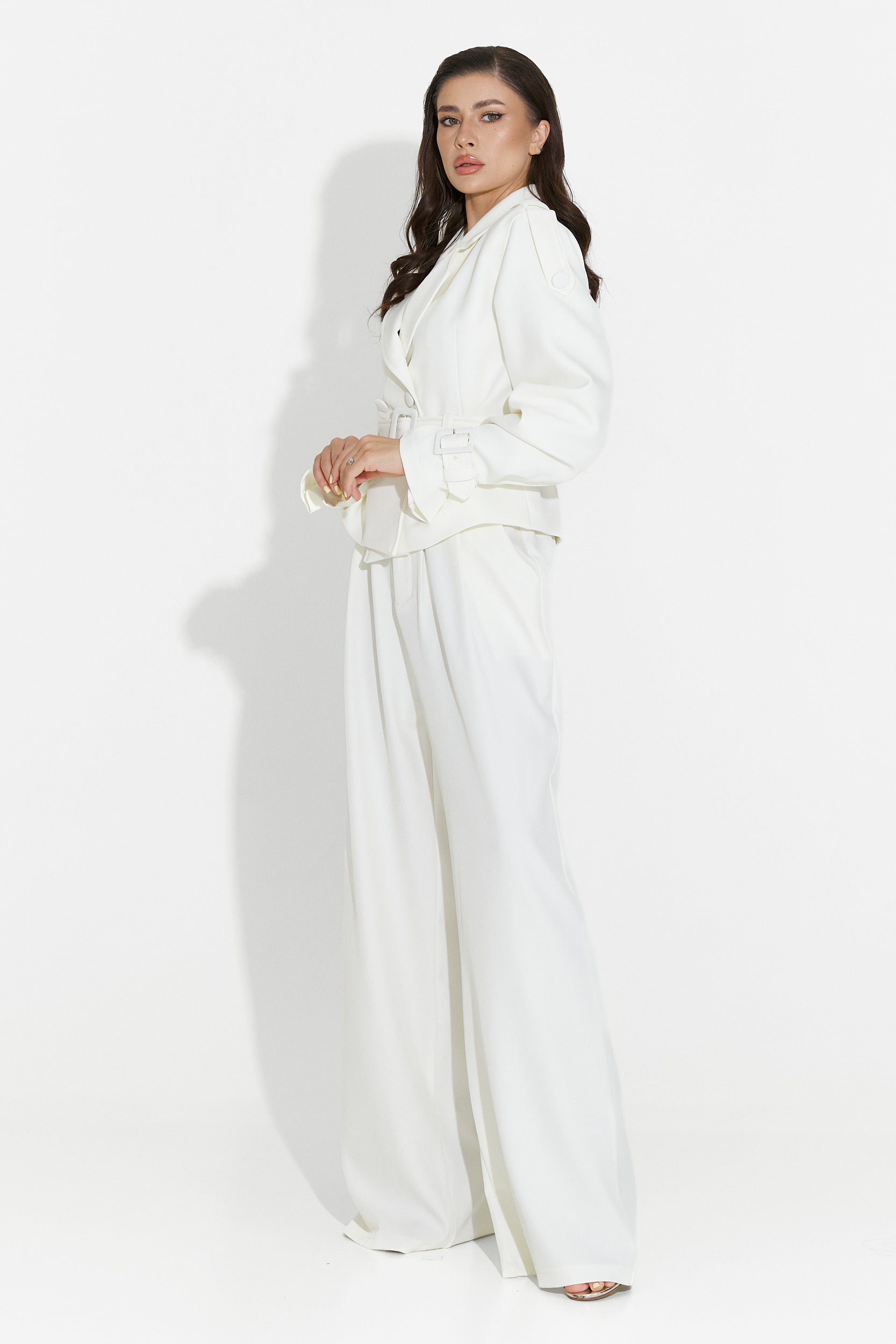 Beige pants set Bretia Bogas