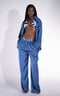 Nikanor Bogas Navy Blue Pantsuit