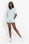 Set with turquoise casual pants Twirly Bogas