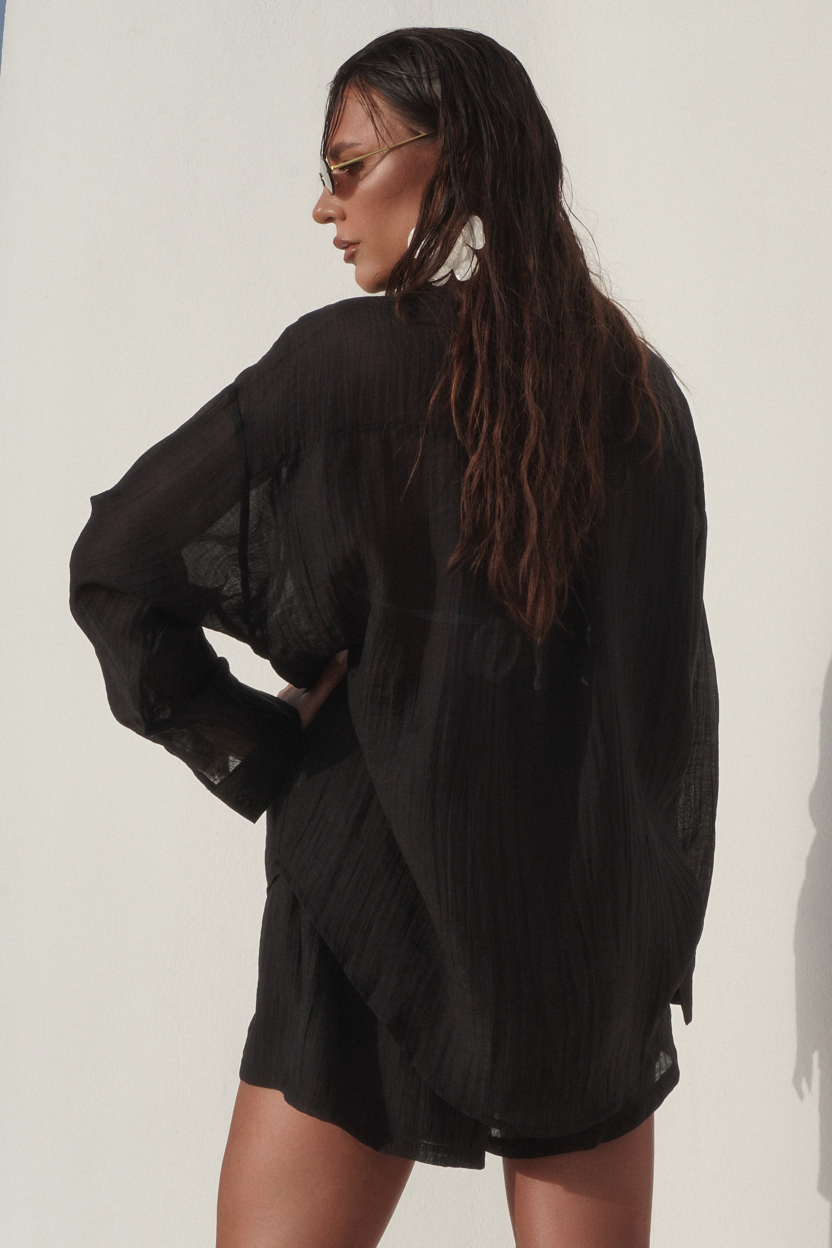 Compleu cu pantaloni negru Habika Bogas