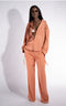 Nikanor Bogas Orange Pants Suit