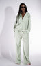 Nikanor Bogas Lime Green Pants Suit