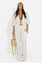 Compleu dama camasa + pantaloni bej Carolia Bogas