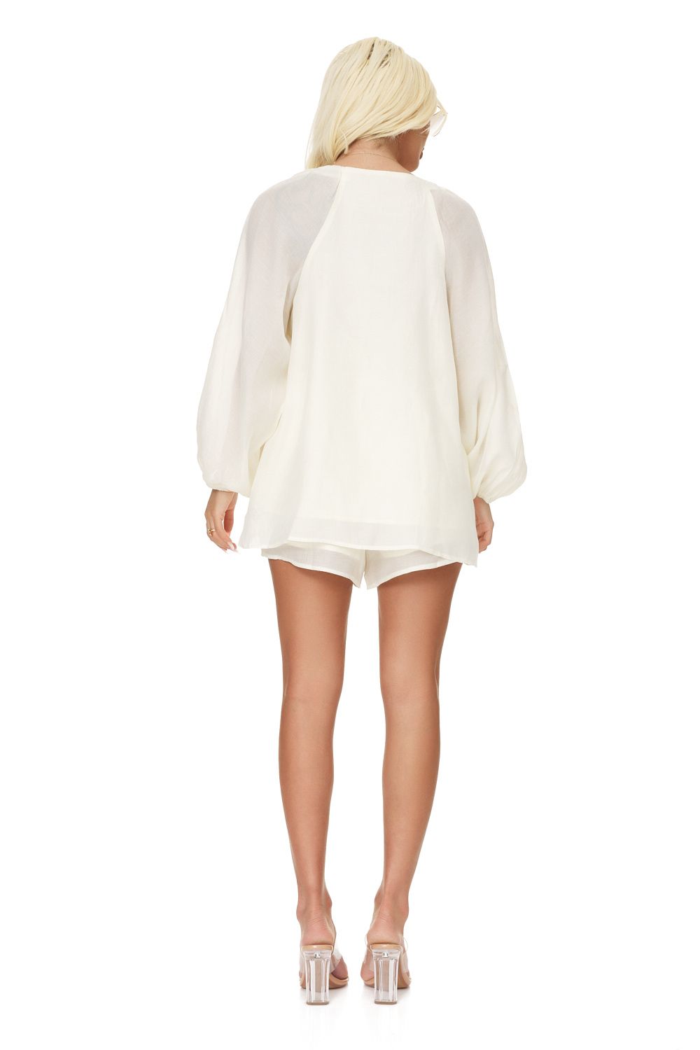 Blosy Bogas casual white ladies suit