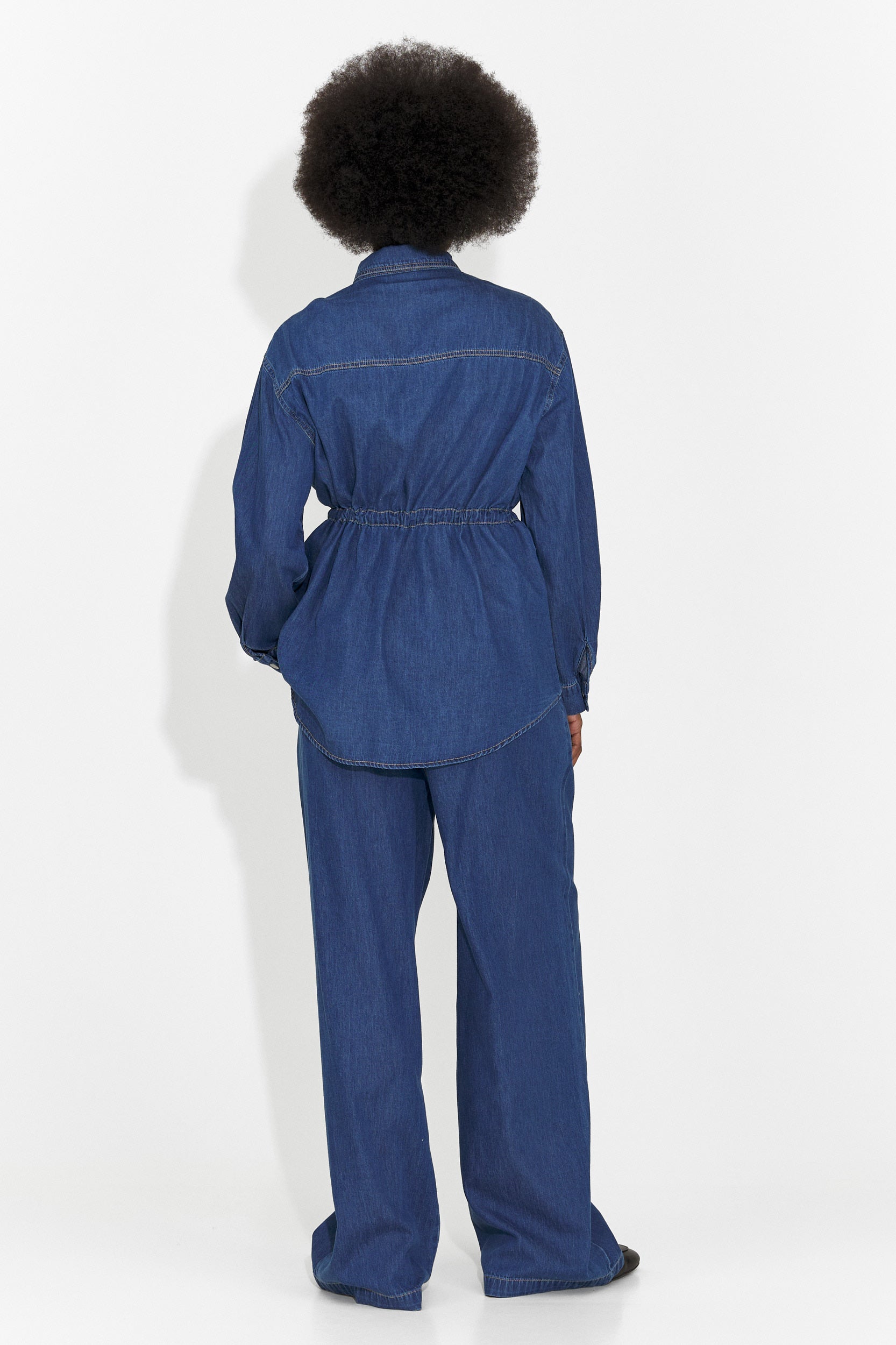 Compleu dama casual albastru Jesie Bogas