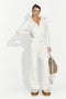 Women's casual beige set Glenira Bogas