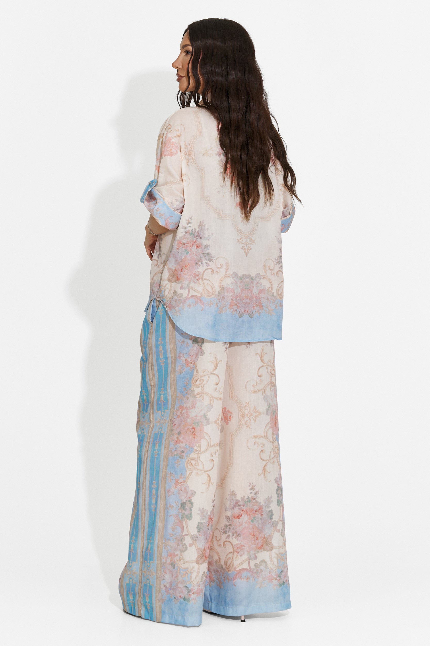 Compleu dama casual bleu Nezela Bogas