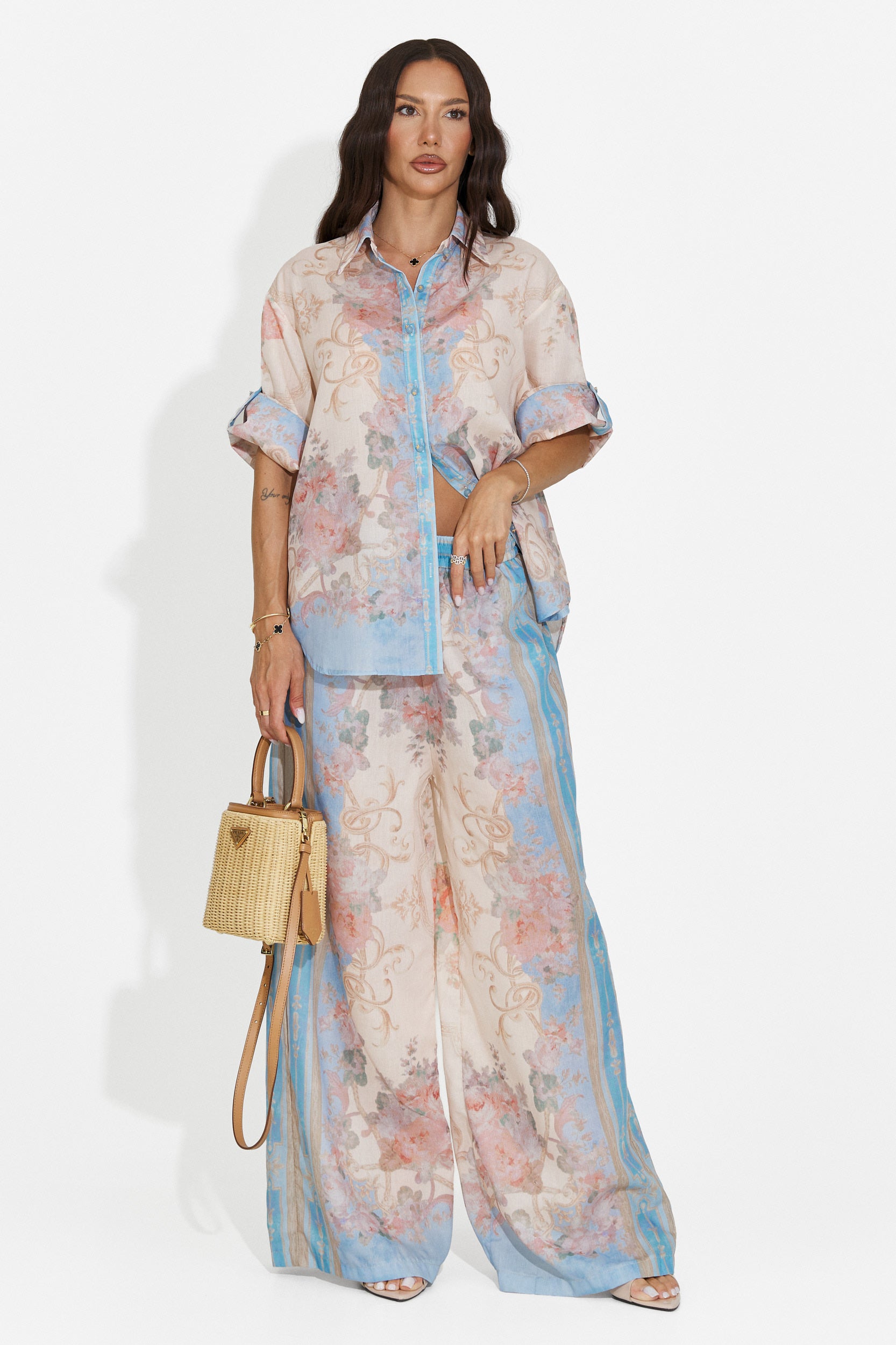 Compleu dama casual bleu Nezela Bogas