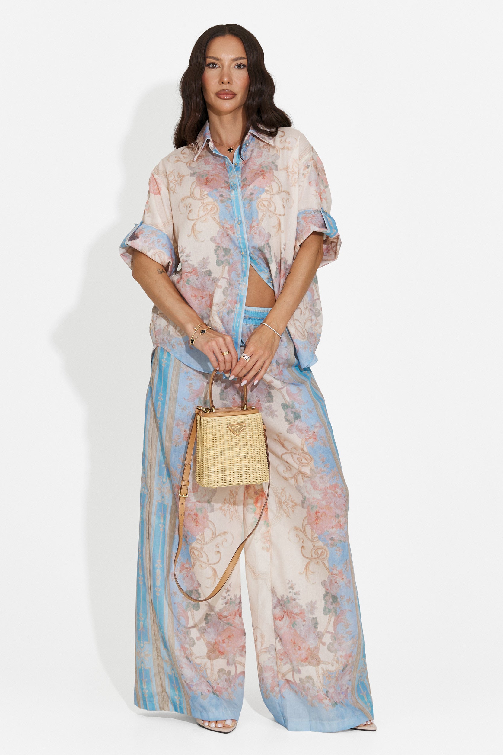 Compleu dama casual bleu Nezela Bogas
