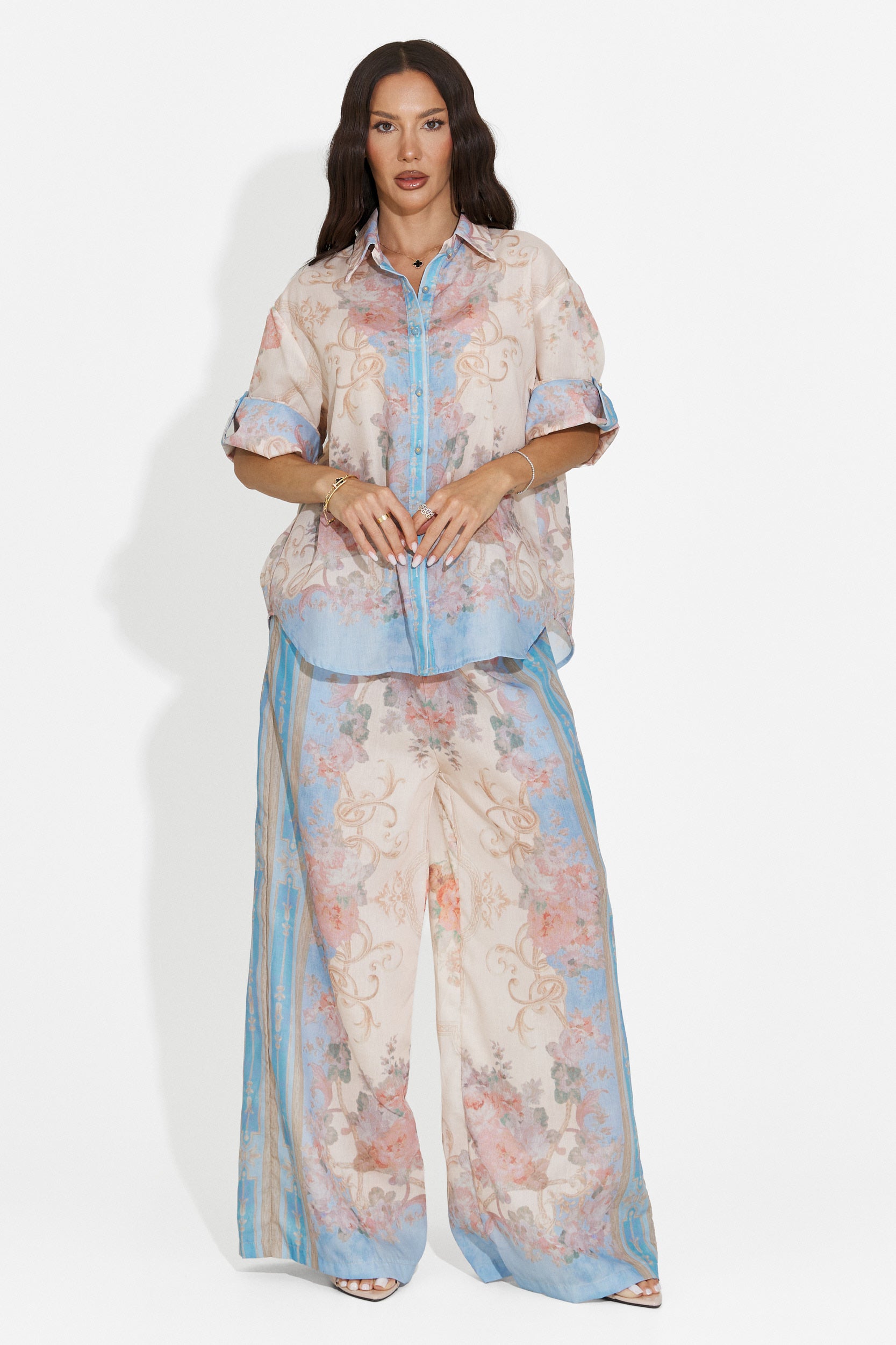 Compleu dama casual bleu Nezela Bogas