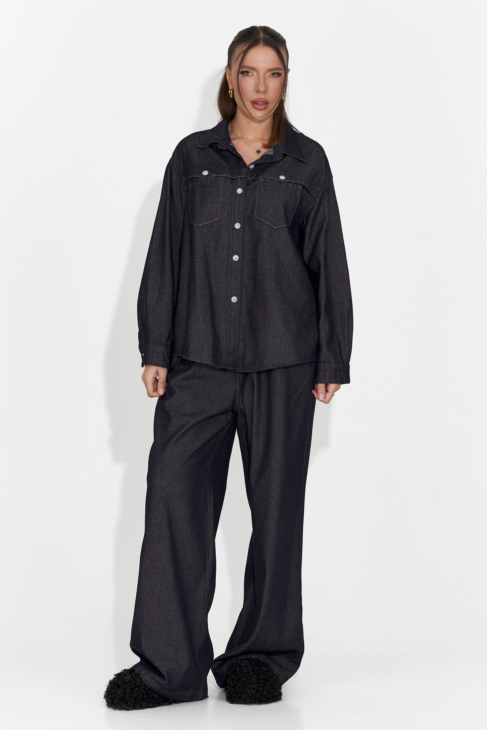 Compleu dama casual bleumarin Berieda Bogas