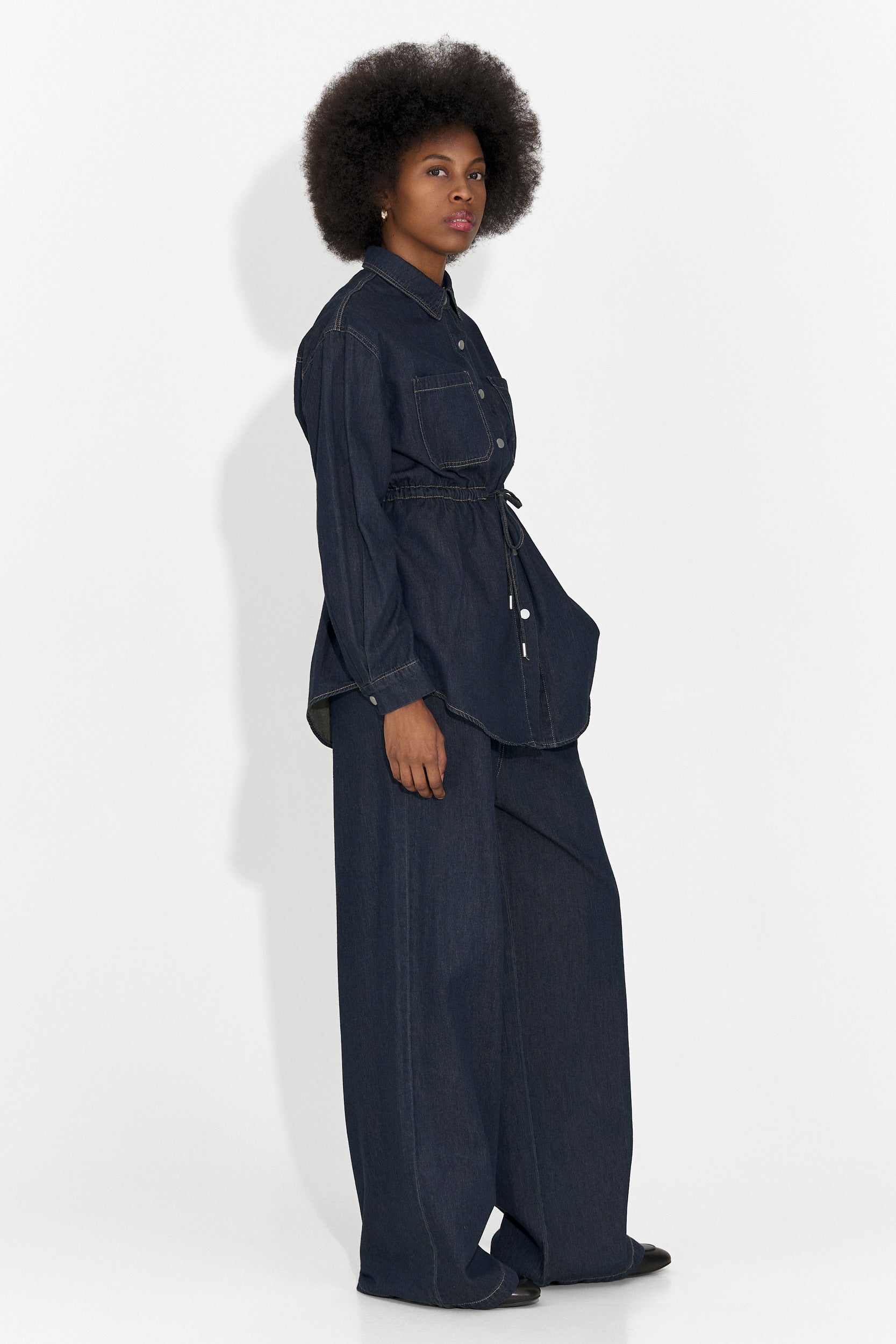 Compleu dama casual bleumarin Jesie Bogas