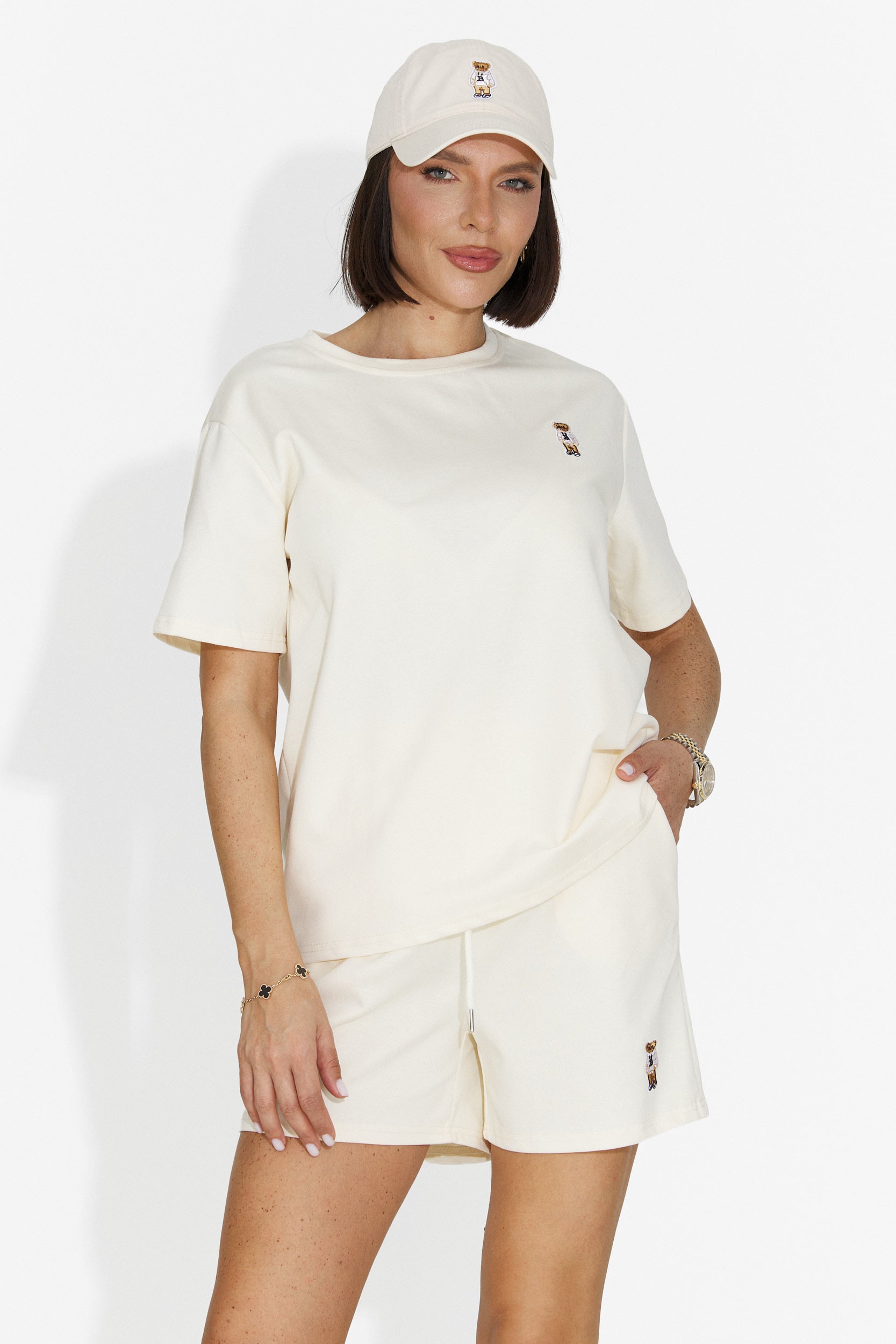 Compleu dama casual galben Toviana Bogas