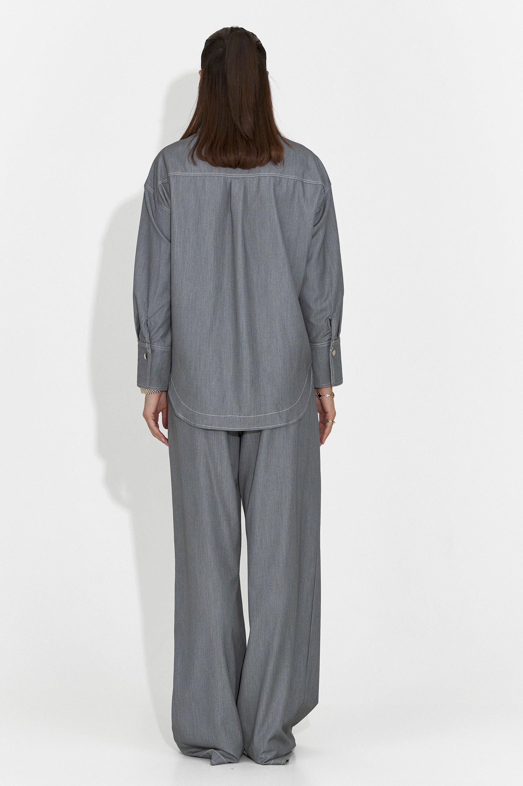 Compleu dama casual gri Elisio Bogas