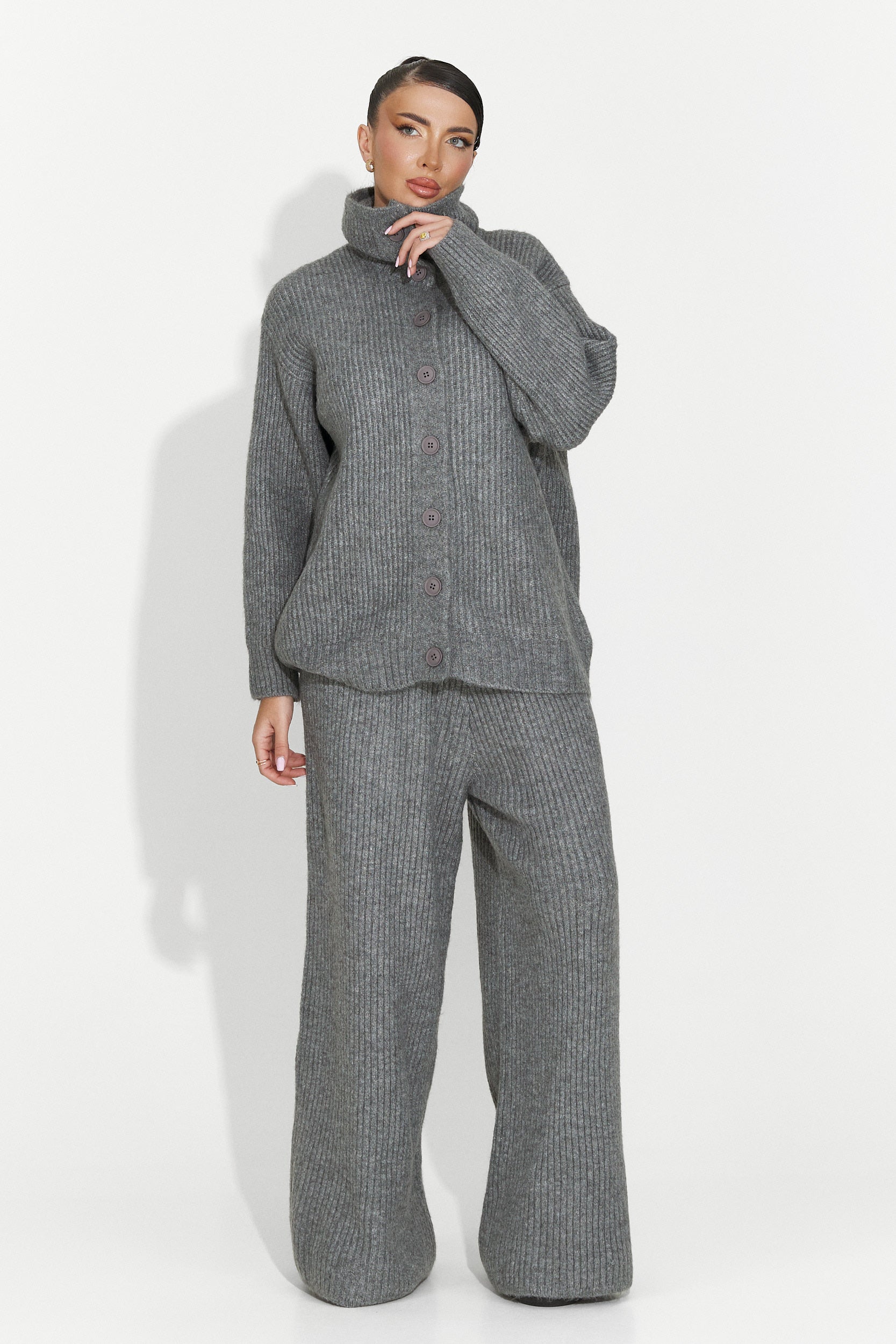 Women's casual grey set Verlia Bogas
