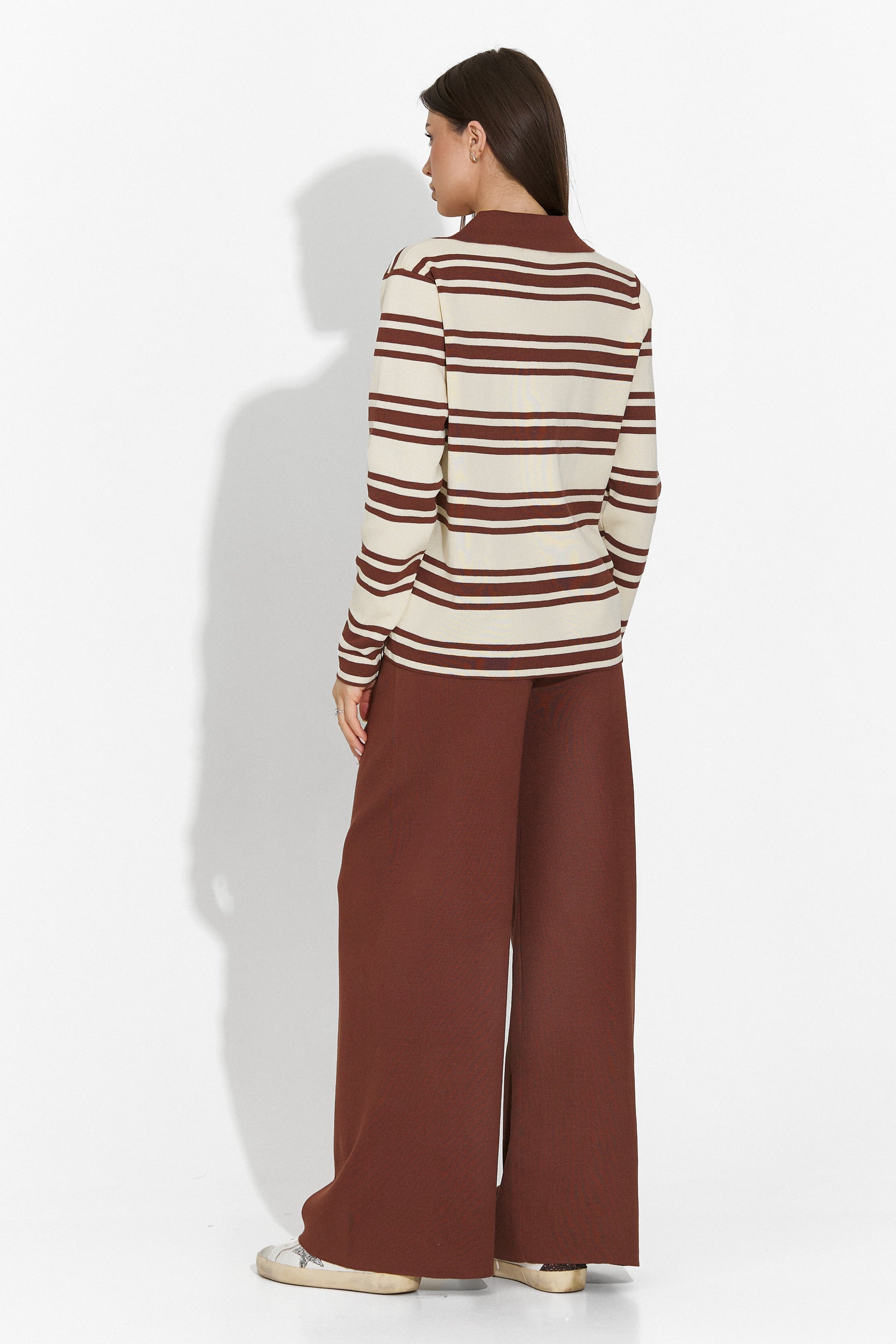 Compleu dama casual maro Elixir Bogas