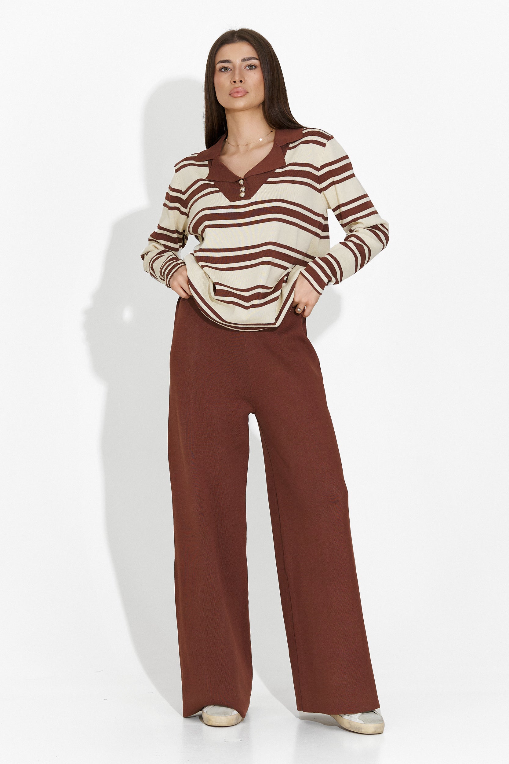Compleu dama casual maro Elixir Bogas