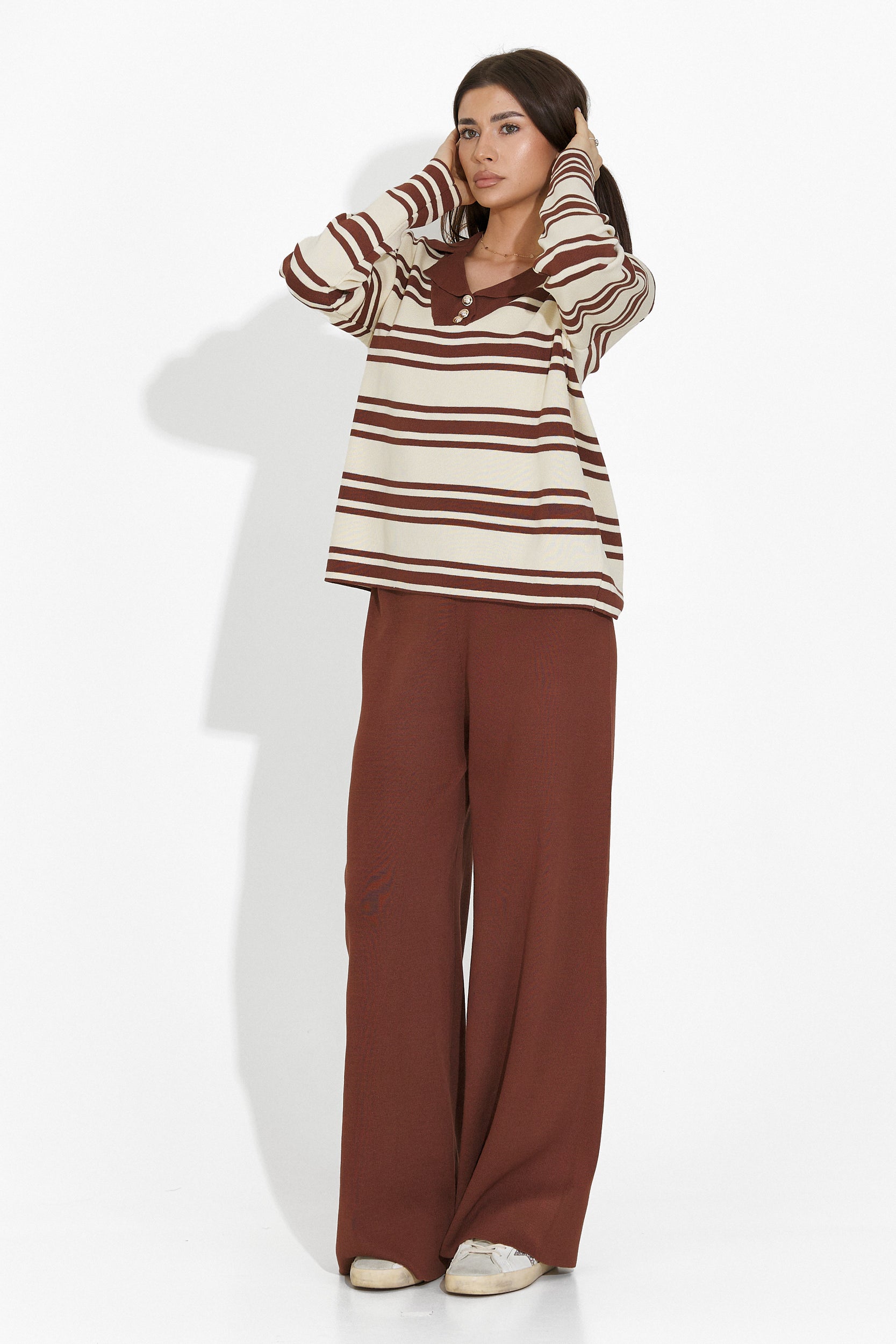 Compleu dama casual maro Elixir Bogas