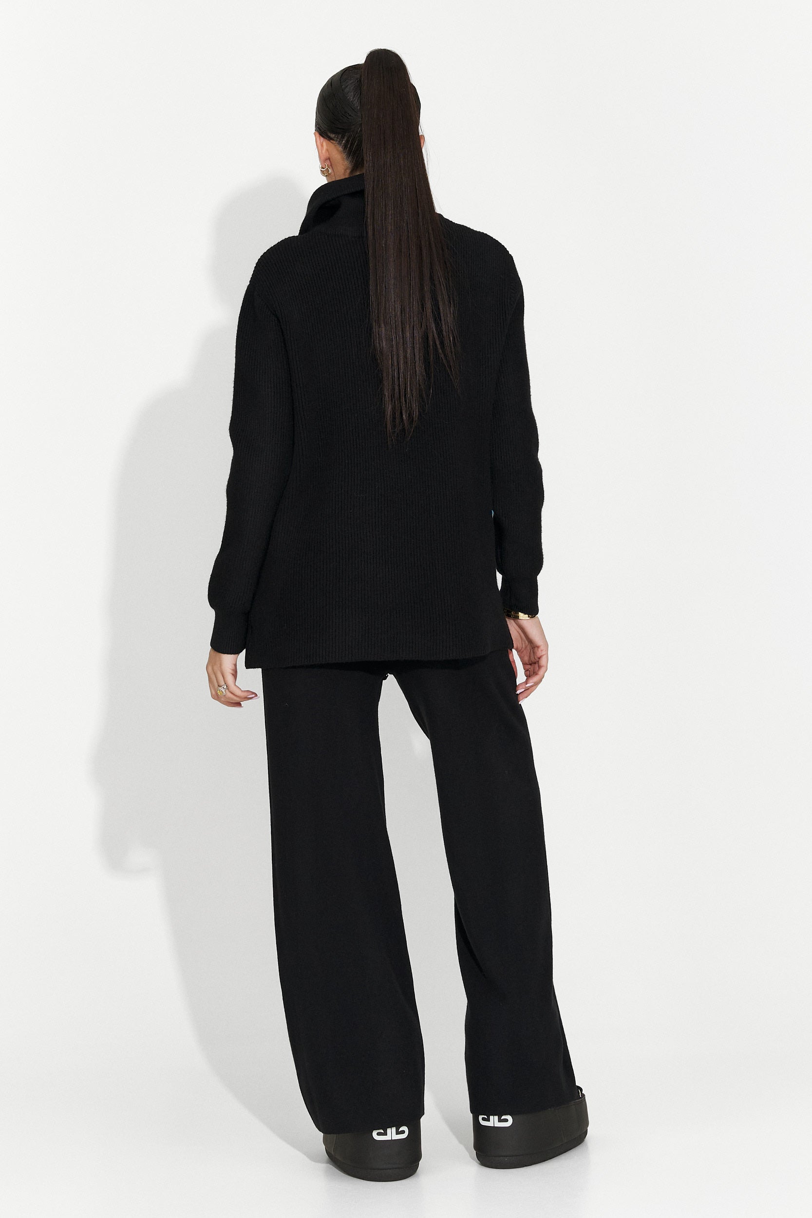 Women's casual black set Arliena Bogas