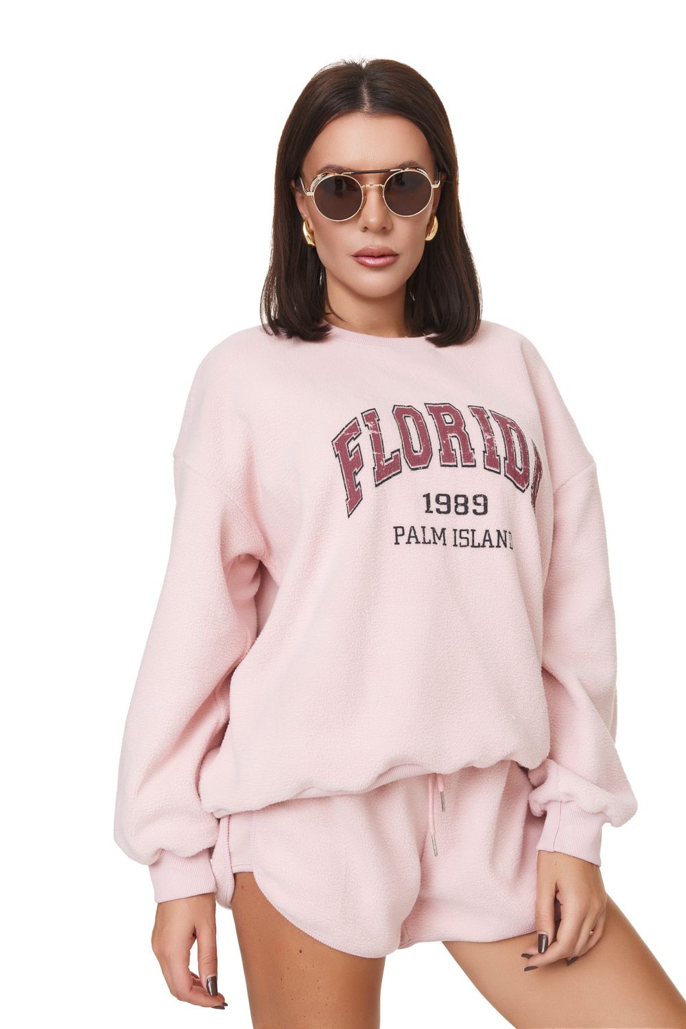 Ladies' casual pink Sedis Bogas suit