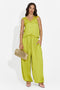 Compleu dama cu pantaloni lungi verde Anaelia Bogas