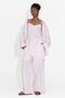 Compleu dama cu pantaloni roz Alicata Bogas