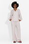 Compleu dama cu pantaloni roz Aralia Bogas