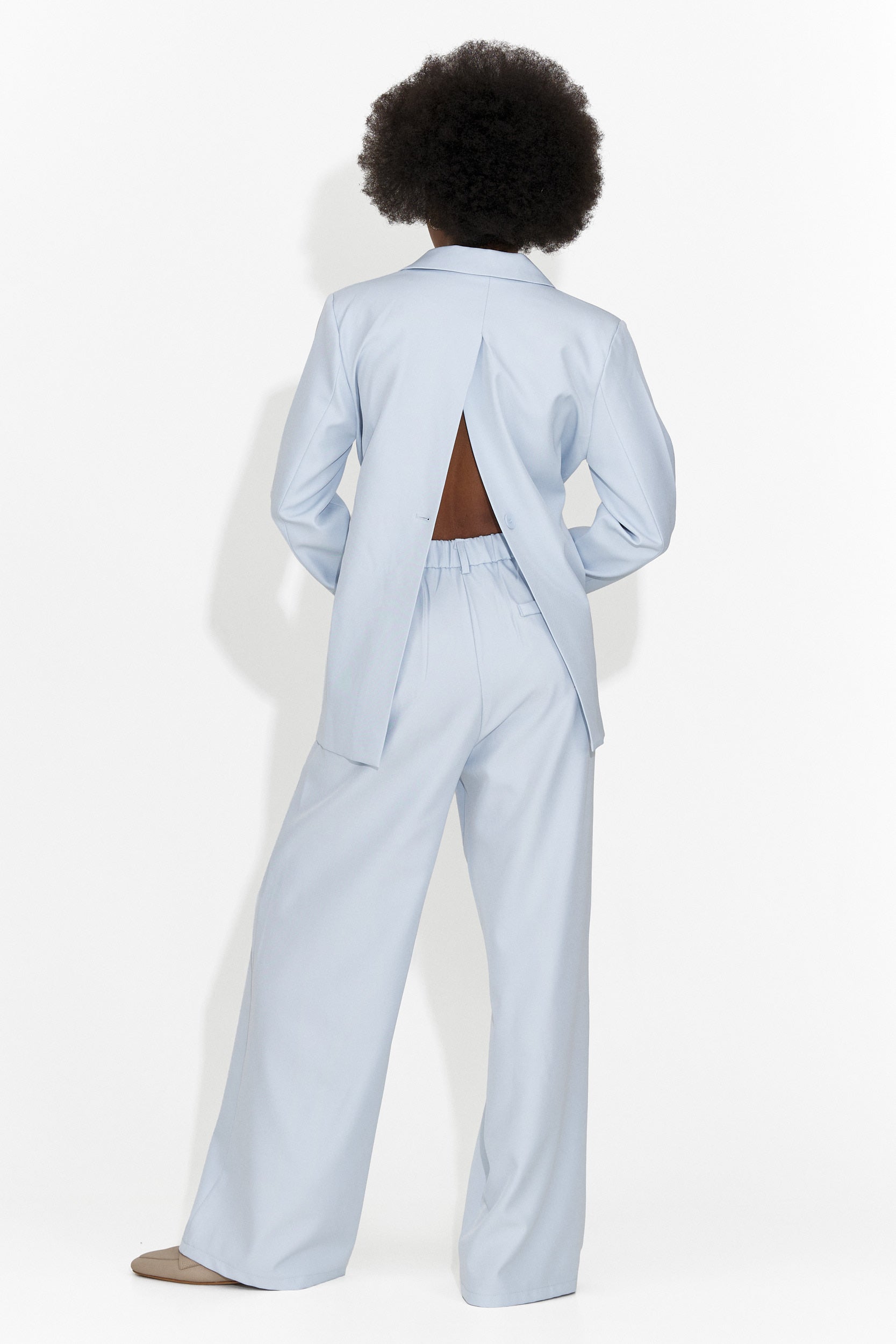 [Resigilat] Compleu dama elegant bleu Timelia Bogas